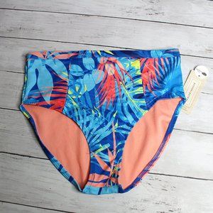 Peyton & Parker Swimwear Women's High Waist Full Coverage Swim Bottoms